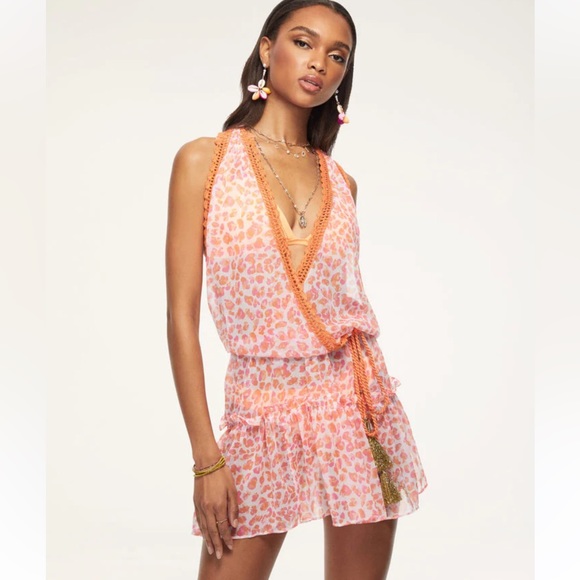 Ramy Brook Printed Donica Cover-Up Mini Dress - Eloco - Picture 5 of 14